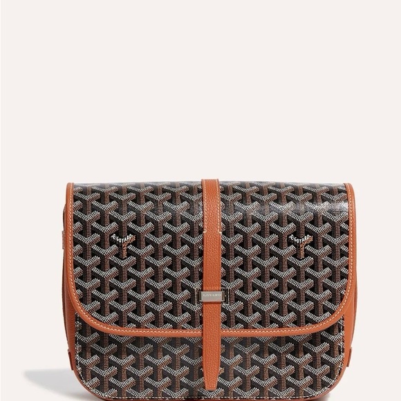 Goyard Handbags - Goyard Black and Brown Crossbody Bag